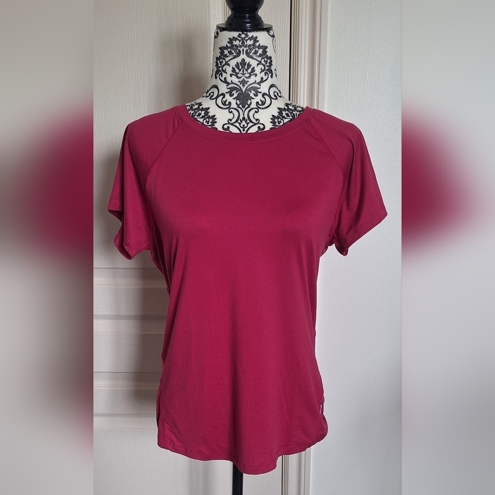 HEAD Lrg Pink Short Sleeve Top